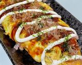 お好み焼き風☆卵焼き☆節約一品!作り方5写真
