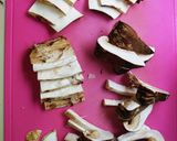 松茸の土瓶蒸し(松茸の処理、鱧、海老)作り方10写真