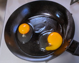 キャベツと豚ひき肉の卵炒め作り方3写真