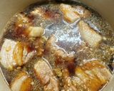 焼肉生だれでゆっくり煮込んだとろとろ角煮作り方7写真