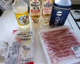 夕飯に!絹揚げと豚バラくるくるのお酢煮作り方1写真