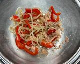 もやしとパプリカのツナ和え作り方5写真