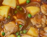 めんつゆ×ケチャップで♪トマト鶏じゃが作り方4写真