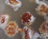 白菜の焼きつくね入りごまごま豆乳鍋作り方6写真