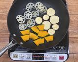 秋野菜のホットサラダ作り方3写真