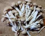 具沢山！白菜と えのき 椎茸 しめじの中華スープ作り方1写真