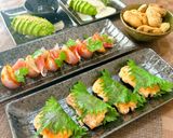 大葉で挟んだ♪鶏もも肉の梅酢炒め作り方9写真