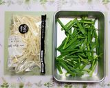 節約簡単今日の夕飯!厚揚韮挽肉もやし炒め作り方2写真