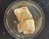 豆腐ととろろのうなぎのかば焼き風作り方1写真