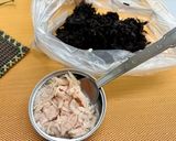 【防災レシピ】ひじきの梅和え作り方1写真