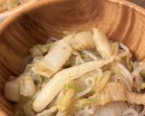 しらたきと白菜のヨーグルトラーメン作り方7写真