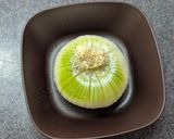 旬の甘さが◎丸ごと新玉ねぎのバターポン酢作り方2写真