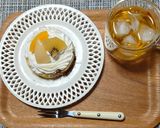 ヨウサマの減塩黄桃&白桃のロールケーキ作り方3写真