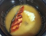 低コレステロール＠海苔と鮭の炊き込みご飯作り方1写真