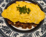 キーマカレーオムライス(オムレツタイプ)作り方16写真