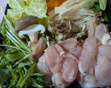 京都風鶏のすき焼き柚子大根まみれ作り方2写真