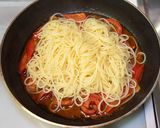 豚肉とパプリカのパスタ作り方8写真
