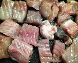ガス不要!漁師の濃厚カスベご飯🌊ポルトガル風🇵🇹⚓️作り方1写真