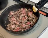 爆速！！牛肉と長ネギのスタミナ炒め作り方4写真