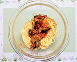 簡単ランチ！ラタトゥイユの冷製パスタ作り方3写真