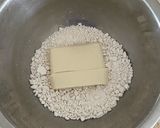 ＊豆腐白玉のジンジャーシロップ＊作り方1写真
