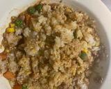 全てレンジ洋風万能梅トマト味炒飯弁当作り方10写真