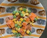 レンジクリームタコライス味オムライス弁当作り方1写真
