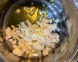ヒュメドポワソン鯖缶もち麦チーズリゾット作り方1写真