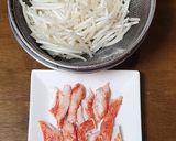 ☆カニともやしのあんかけ揚げ出し豆腐☆作り方2写真