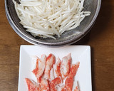☆カニともやしのあんかけ揚げ出し豆腐☆作り方2写真