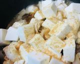 鶏肉とミニ豆腐の目玉焼き親子丼作り方2写真