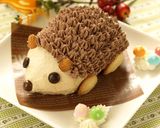 ハリネズミのクリスマスケーキ作り方11写真