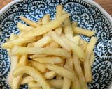 市販のフライドポテト＋カッテージチーズ作り方1写真