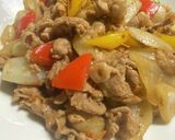 豚肉切り落としのピリ辛さっぱり炒め作り方5写真