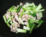 お弁当★辛旨♪豚バラ＆小松菜オリジ○風作り方5写真