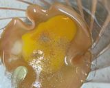 お弁当のおかず　ハム卵　レンジでチン作り方4写真