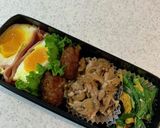 お弁当のおかず　ハム卵　レンジでチン作り方9写真