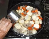 里芋こんにゃくの味噌煮♪簡単味噌煮込み作り方8写真