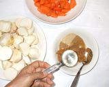 里芋こんにゃくの味噌煮♪簡単味噌煮込み作り方5写真