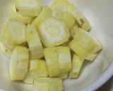 オートミールでさつまいもケーキ作り方1写真