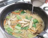 きのこたっぷり！あんかけ焼ビーフン作り方9写真