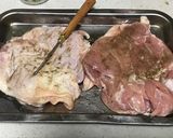 旨味ギュッと♡鶏もも肉の塩焼きスダチ添え作り方1写真