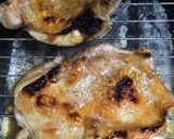 旨味ギュッと♡鶏もも肉の塩焼きスダチ添え作り方3写真
