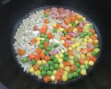 業務スーパーチキンライスで超速オムライス作り方5写真