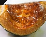 カボチャ　煮付　簡単　時短作り方4写真