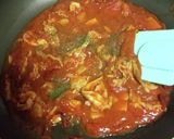 トマトソースパスタ肉入り作り方2写真