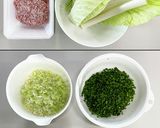 野菜たっぷり海苔餃子作り方2写真