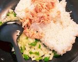 ツナ缶　かんたんオムライス作り方3写真