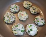 海老ニラしんじょうのカレーチーズ焼き作り方3写真