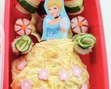 プリンセスキャラ弁　ジャスミン作り方5写真